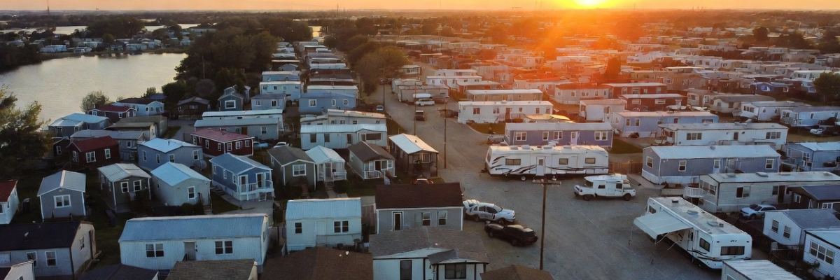 Single-family homes in a deed-restricted community